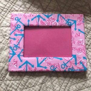Lilly Pulitzer for Delta Gamma photo frame